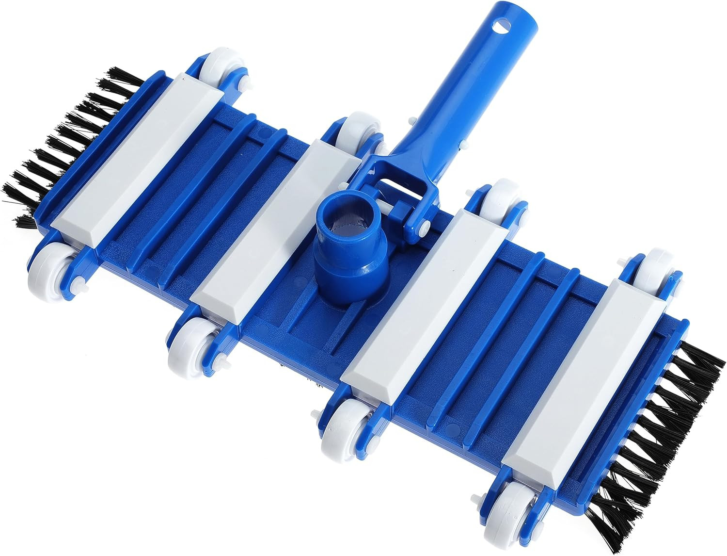 14″ Heavy Duty Pool Vacuum Head with Brushes Weighted Flexible Vacuum Head with