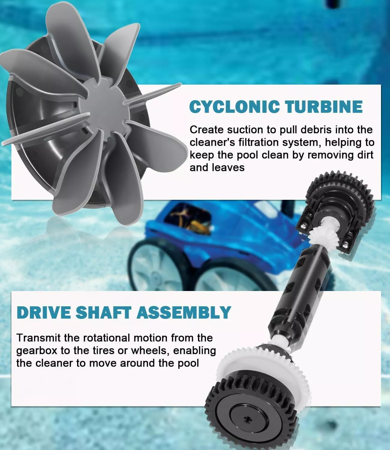 For Polaris Quattro P40 P4000 Pressure Side Automatic Pool Cleaner Tune Up Kit