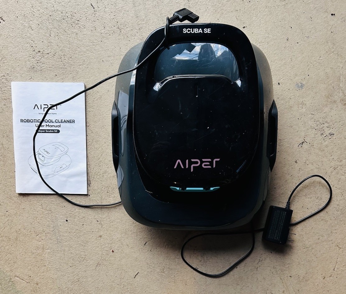 Aiper Scuba SE Cordless Pool Vacuum Robotic Cleaner for Flat Above Ground Pools