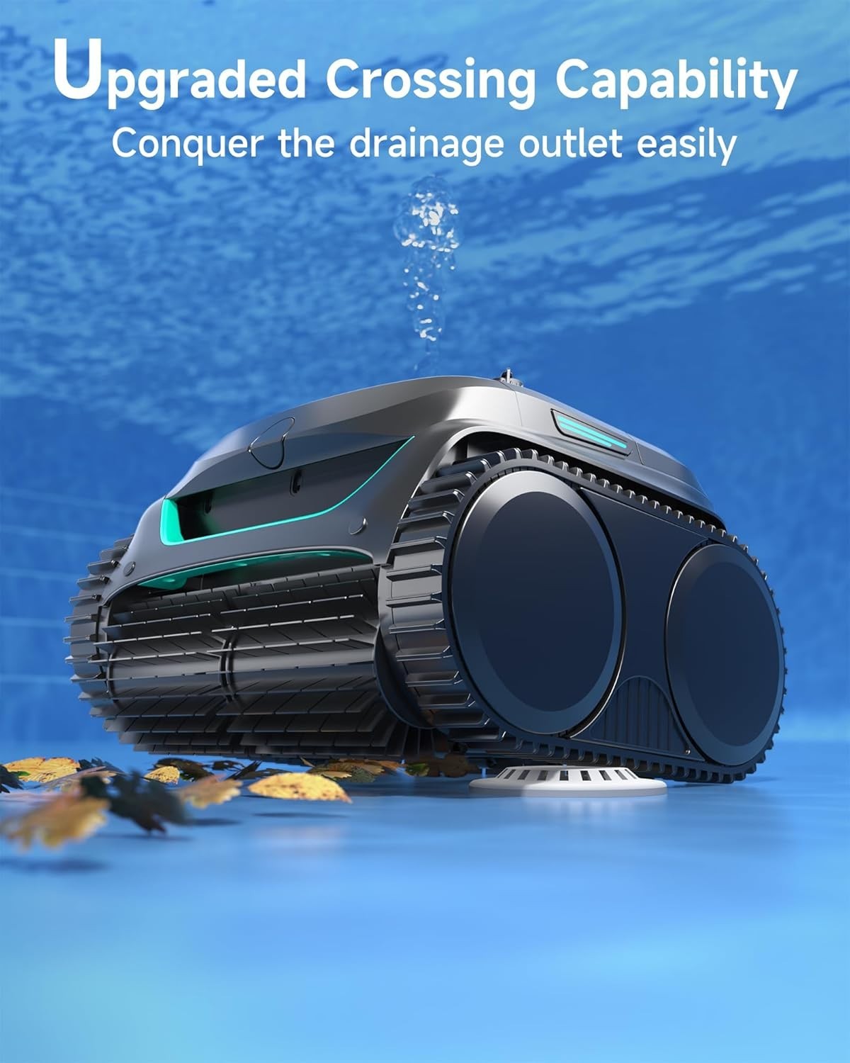 WYBOT C2 Robotic Pool Cleaner, Cordless Pool Vacuum for Inground Pools NEW