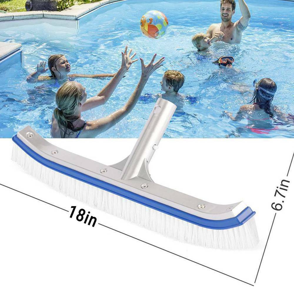 Pool Brush Head for Cleaning Pool Wall,Heavy Duty Inground/Above Ground Swimming