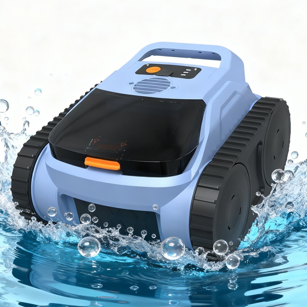 Robotic Pool Cleaner Pool Vacuum for Inground Pool Ultra-Fine Filter Wall Clean