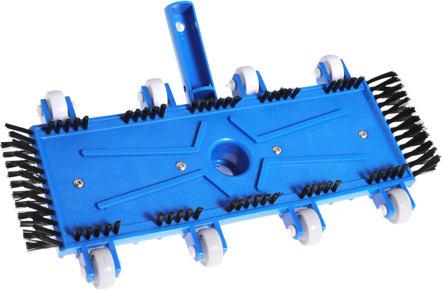 14″ Heavy Duty Pool Vacuum Head with Brushes Weighted Flexible Vacuum Head with