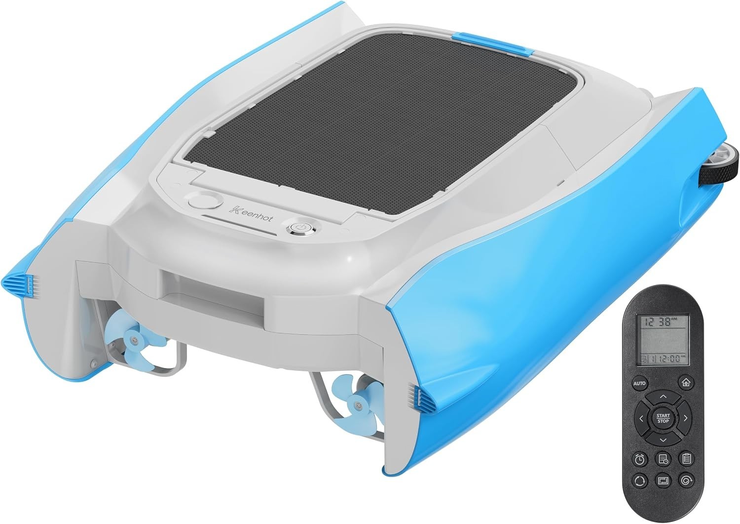 Solar Powered Robotic 24/7 Continuous Pool Surface Skimmer Cleaner