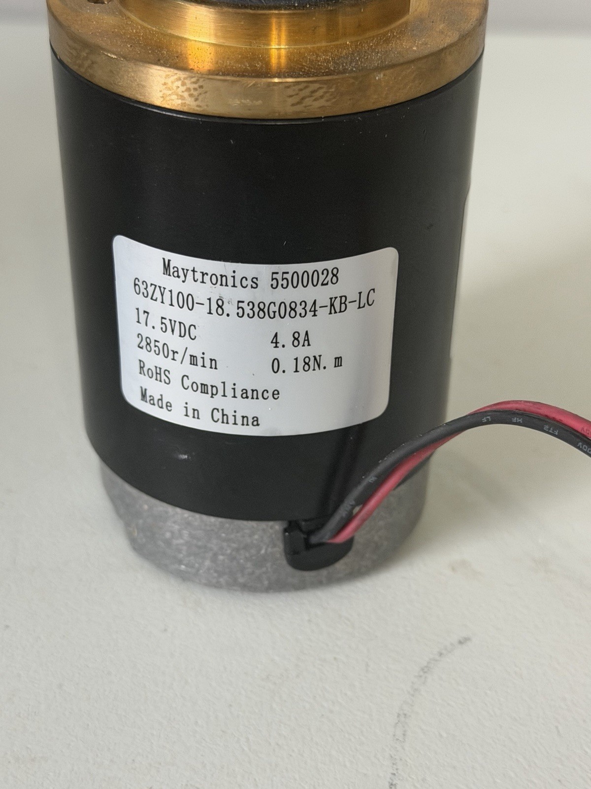 Maytronics Dolphin M400, Sigma Pump Motor 5500028 63ZYW-A4 Used