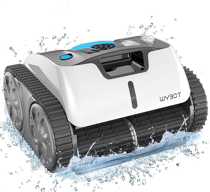 WYBOT WY100 Pool Cleaner Robot for Floor, Walls and Waterline For Inground Pools