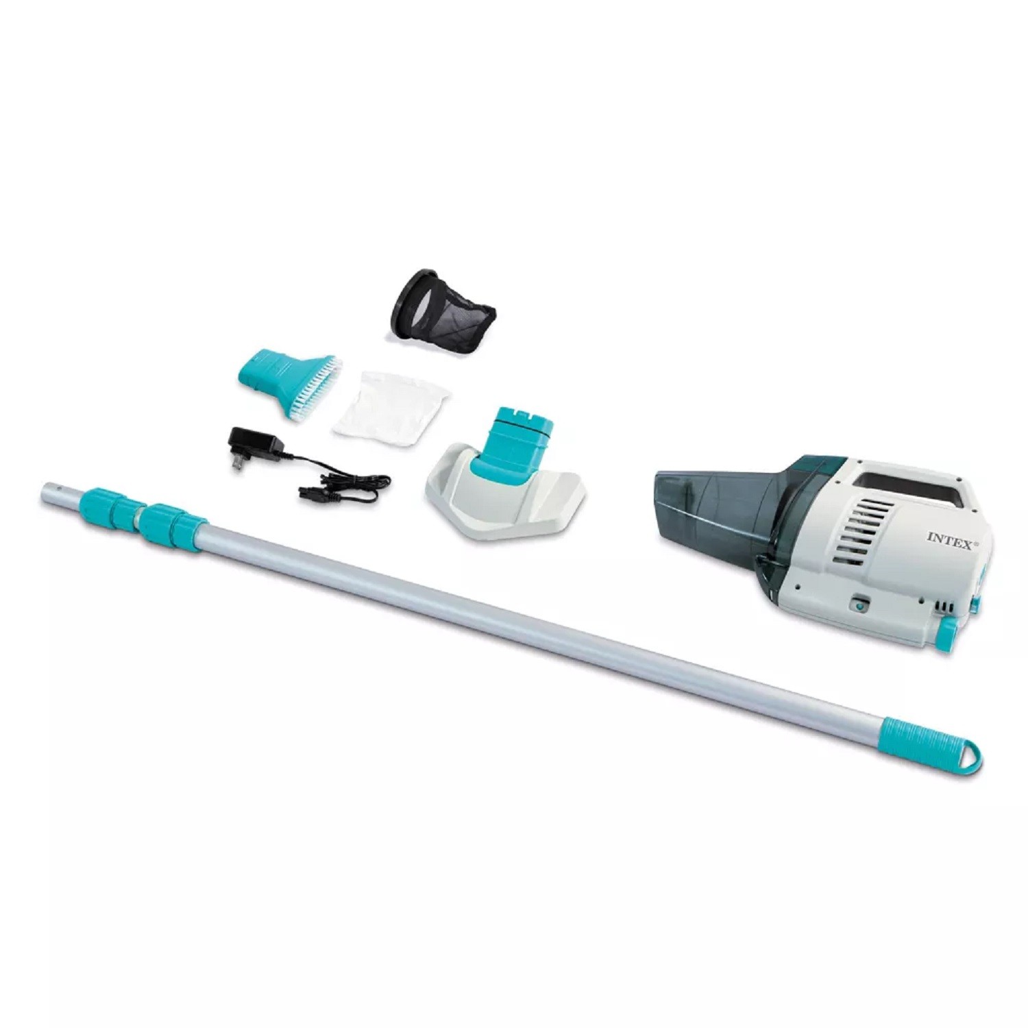 INTEX 28627E ZR200 Rechargeable Pool Vacuum with Auto Shut Off Feature
