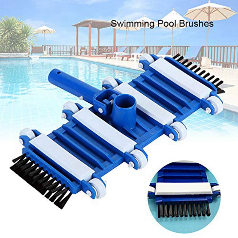 14in Weighted Pool Vacuum Head with Wheels | Efficient Cleaning for Pools