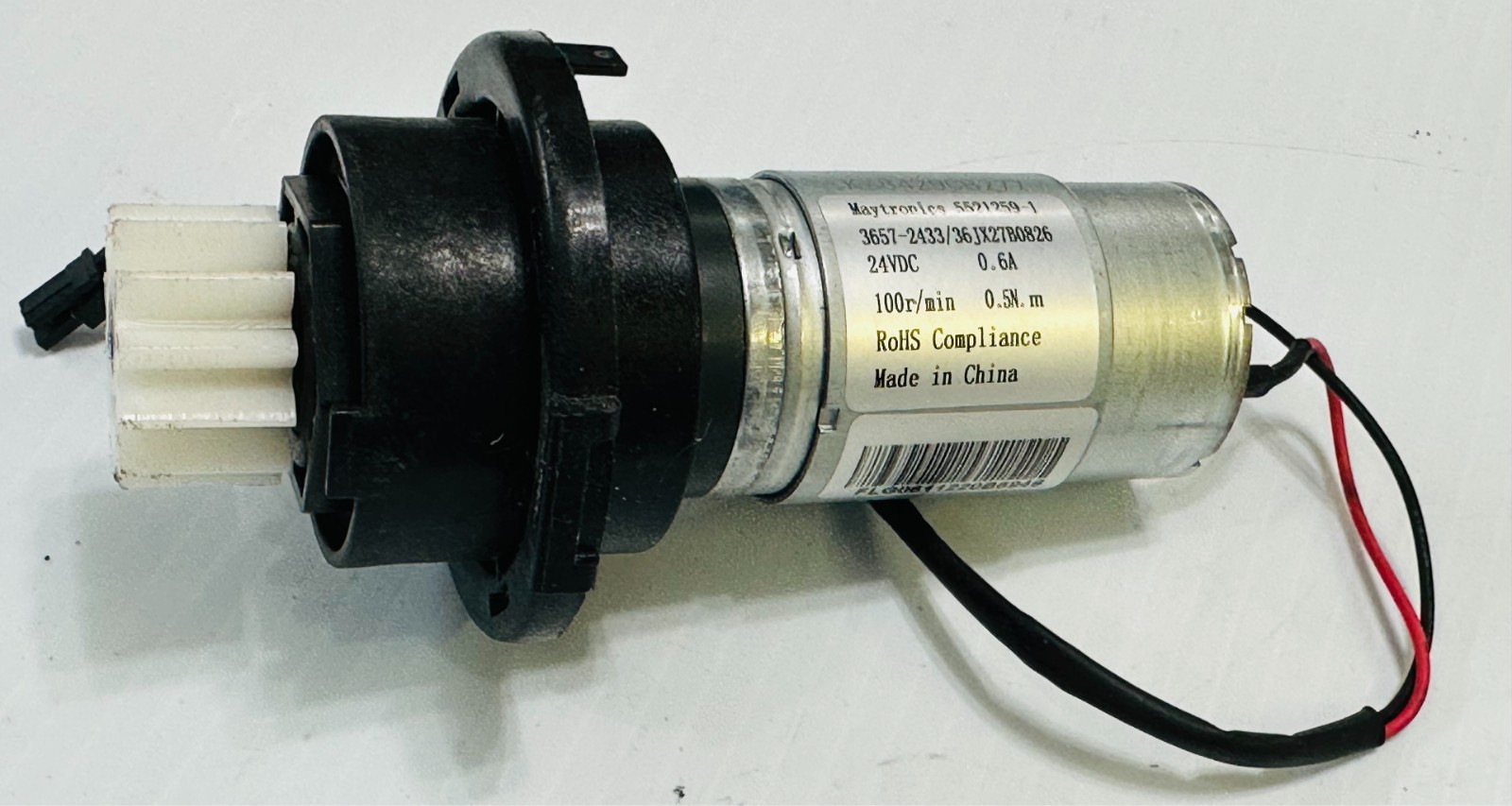 *TESTED* Maytronics Drive Motor 5521259-1 24V 100 RPM Dolphin Pool Robot