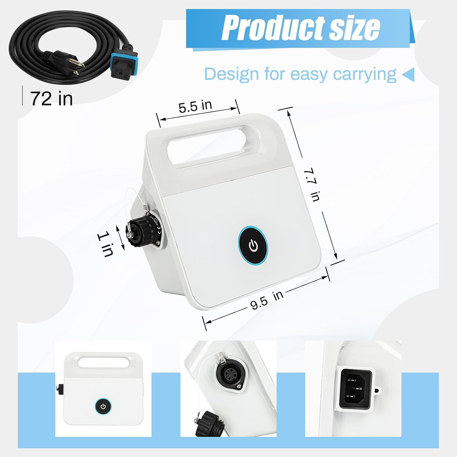 99956034 Power Supply Unit with 5898412LF Power Cord, IP54 Waterproof | Compatib