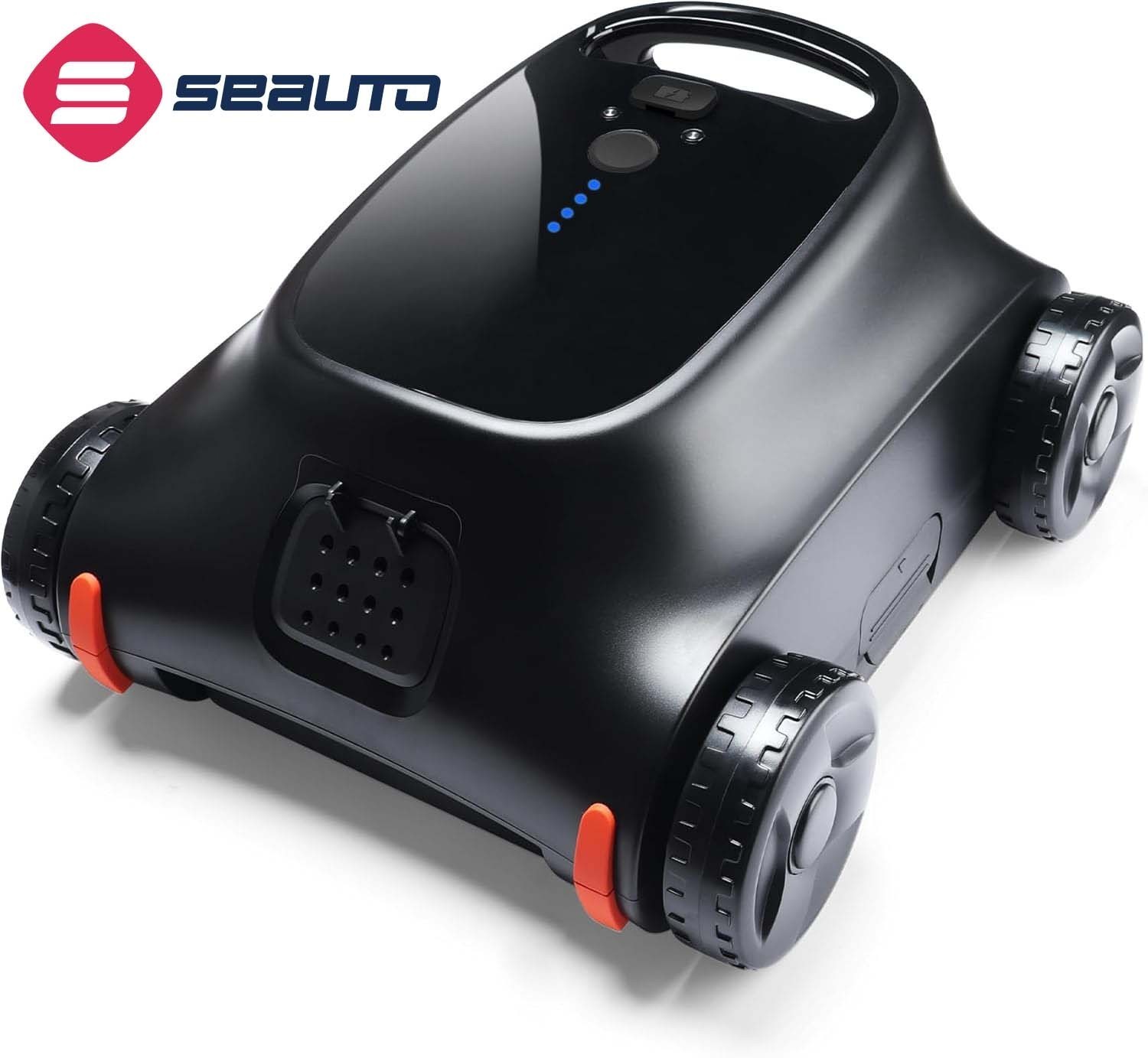 Seauto Pool Vacuum For Above Ground Pool,180 Mins Runtime Cordless Pool Cleaner