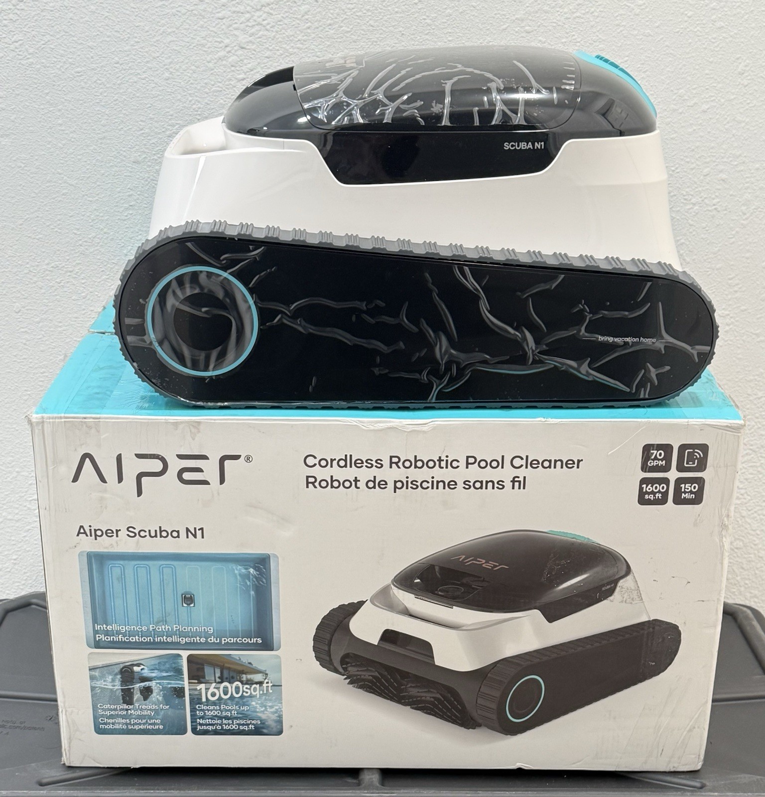 Aiper Scuba N1 Cordless Robotic Pool Vacuum For In Ground Pools Model Scuba N1