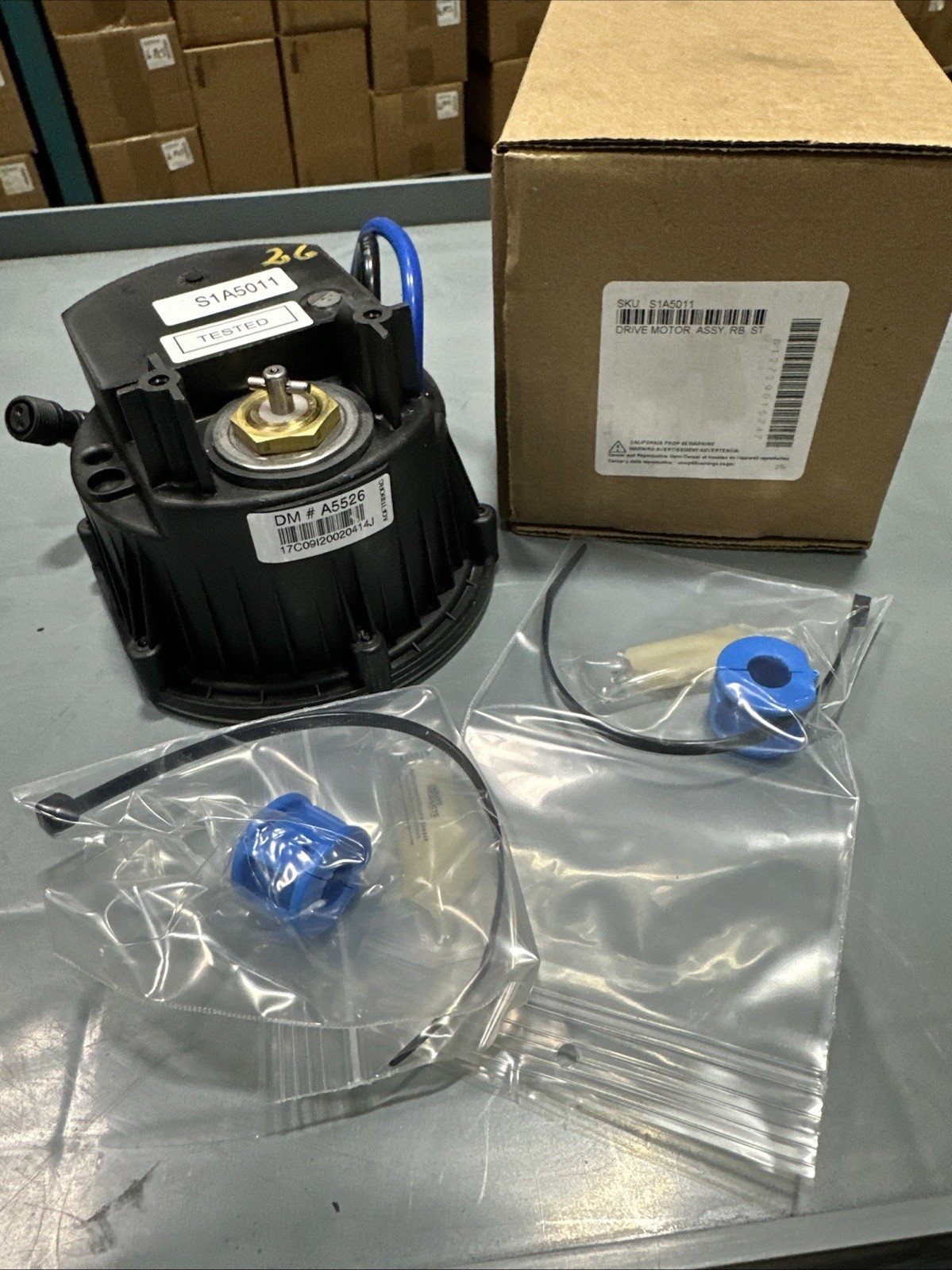 AQUABOT AQUA FIRST TURBO RC POOL CLEANER MOTOR A5526 QUICK CONNECT S1A5011 NEW