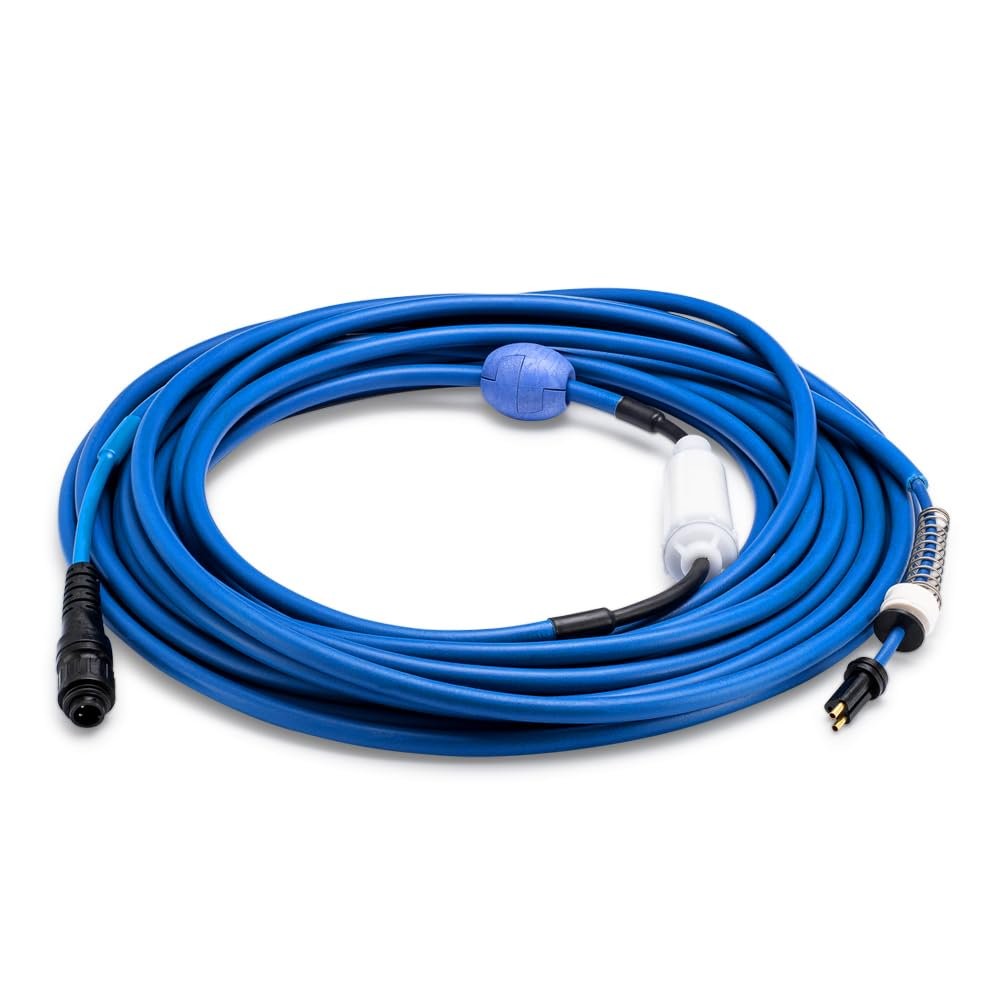Dolphin Genuine Replacement Part — Heavy-Duty 60 FT Blue Cable with Swivel…