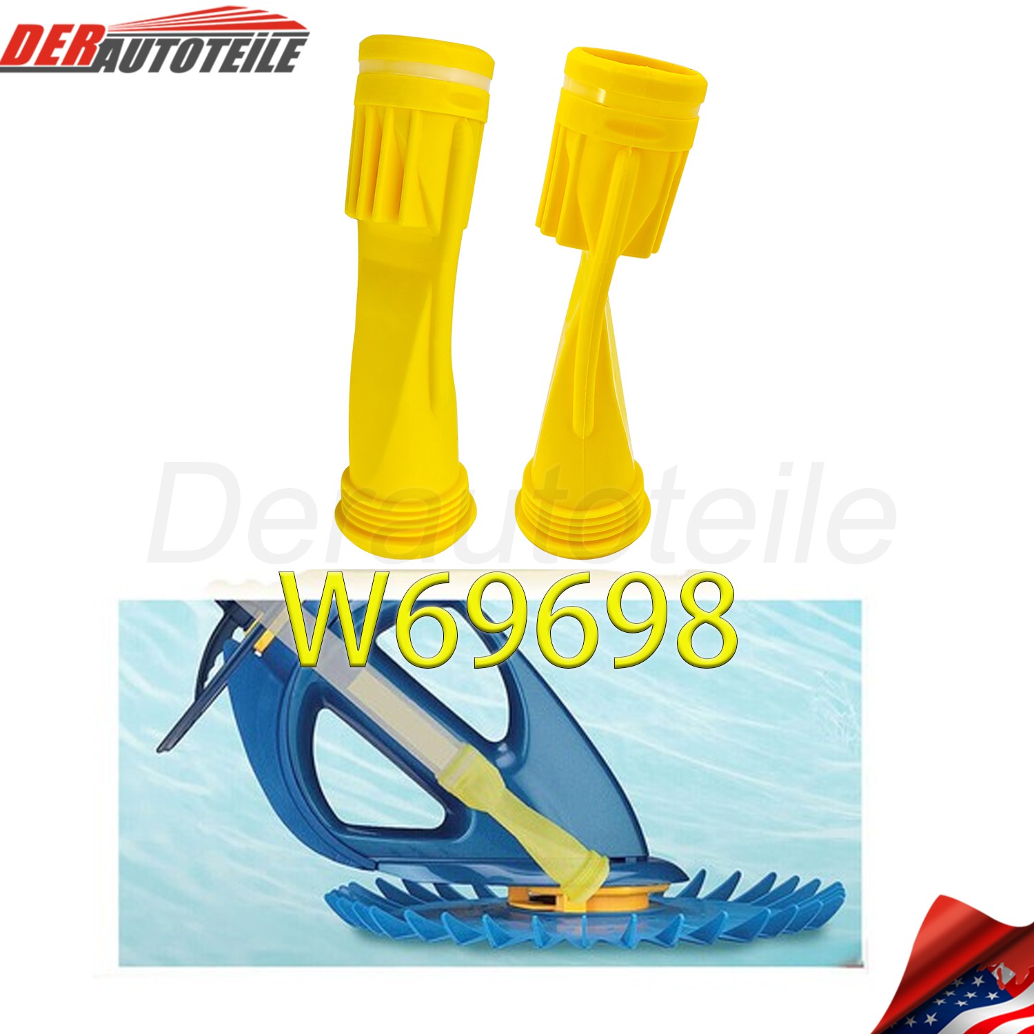 2 Pcs Long Life Diaphragm W69698 W/ Ring For Zodiac Barracuda G3 G4 Pool Cleaner