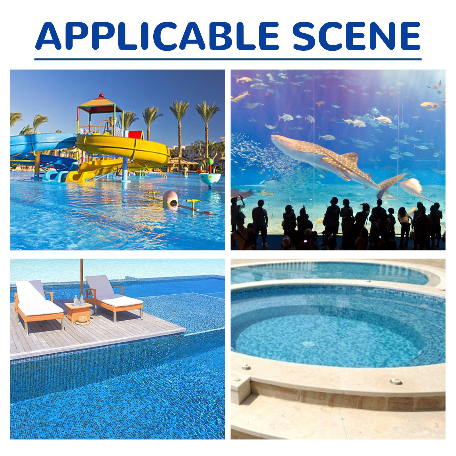 1~5x Multifunction Pool Cleaning Tablets for Crystal Clear Water, Clears Cloudy