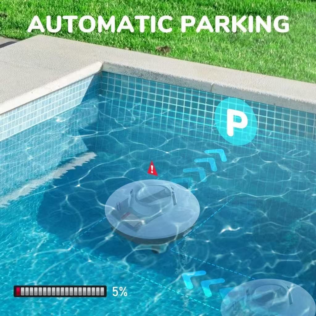 Seauto Cordless Pool Cleaner Robot For Above Ground & In-Ground Swimming Pools