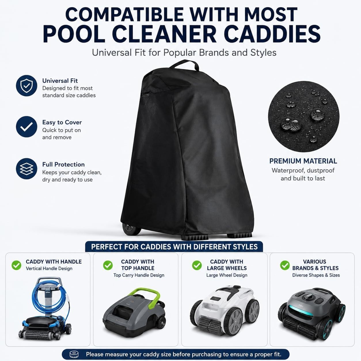 Pool Cleaner Caddy Cover for Fairland iGarden K80 2024-2026, Robotic Pool Cle…