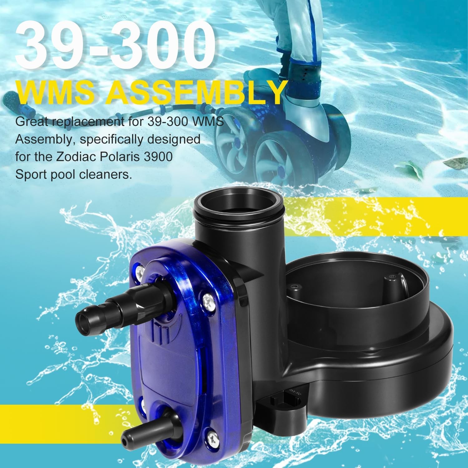 for Zodiac Polaris 3900 Water Management System Assembly with O-Ring, 39-300 WMS