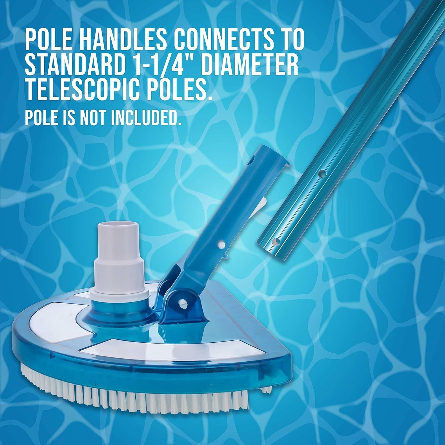 Durable Nylon Pool Vacuum Head – Ideal for Vinyl Liner Inground and Above Ground