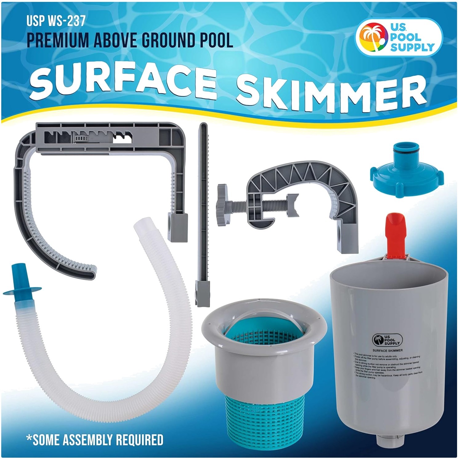 Pool Accessories Kit – Easy Installation, Clean Surface