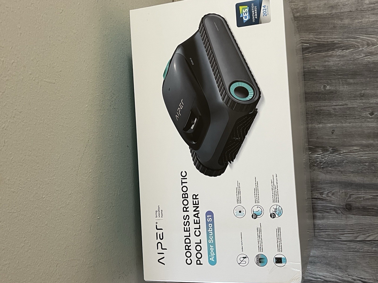 Aiper Scuba S1 Wall Climbing Robotic Pool Cleaner for In-Ground Pools 2025