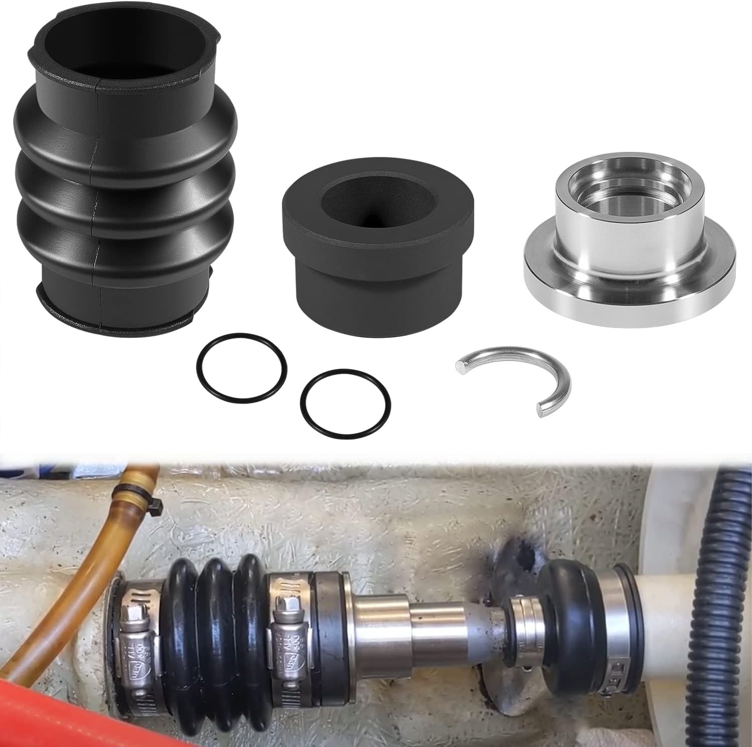 SeaDoo 1996-2007 Carbon Seal Drive Line Rebuild Kit – Black