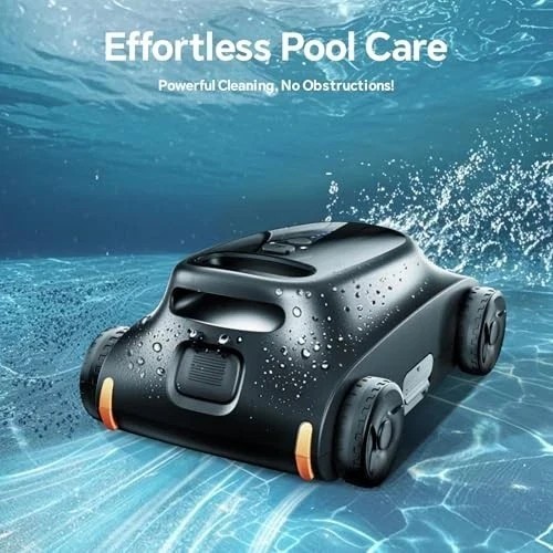 Seauto Pool Vacuum For Above Ground Pool,180 Mins Runtime Cordless Pool Cleaner