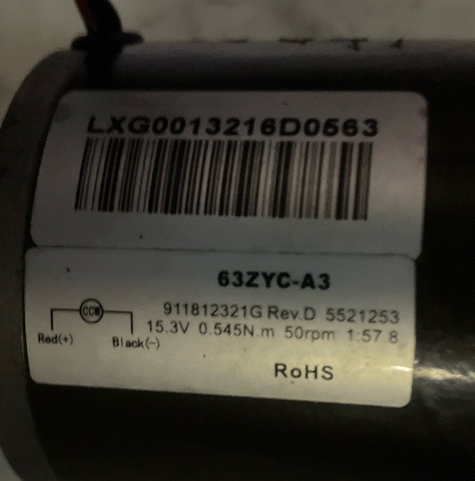 READ MAYTRONICS DOLPHIN DRIVE MOTOR GEARBOX 63ZYC-A3 5521253 REBUILT 1 Year Warr