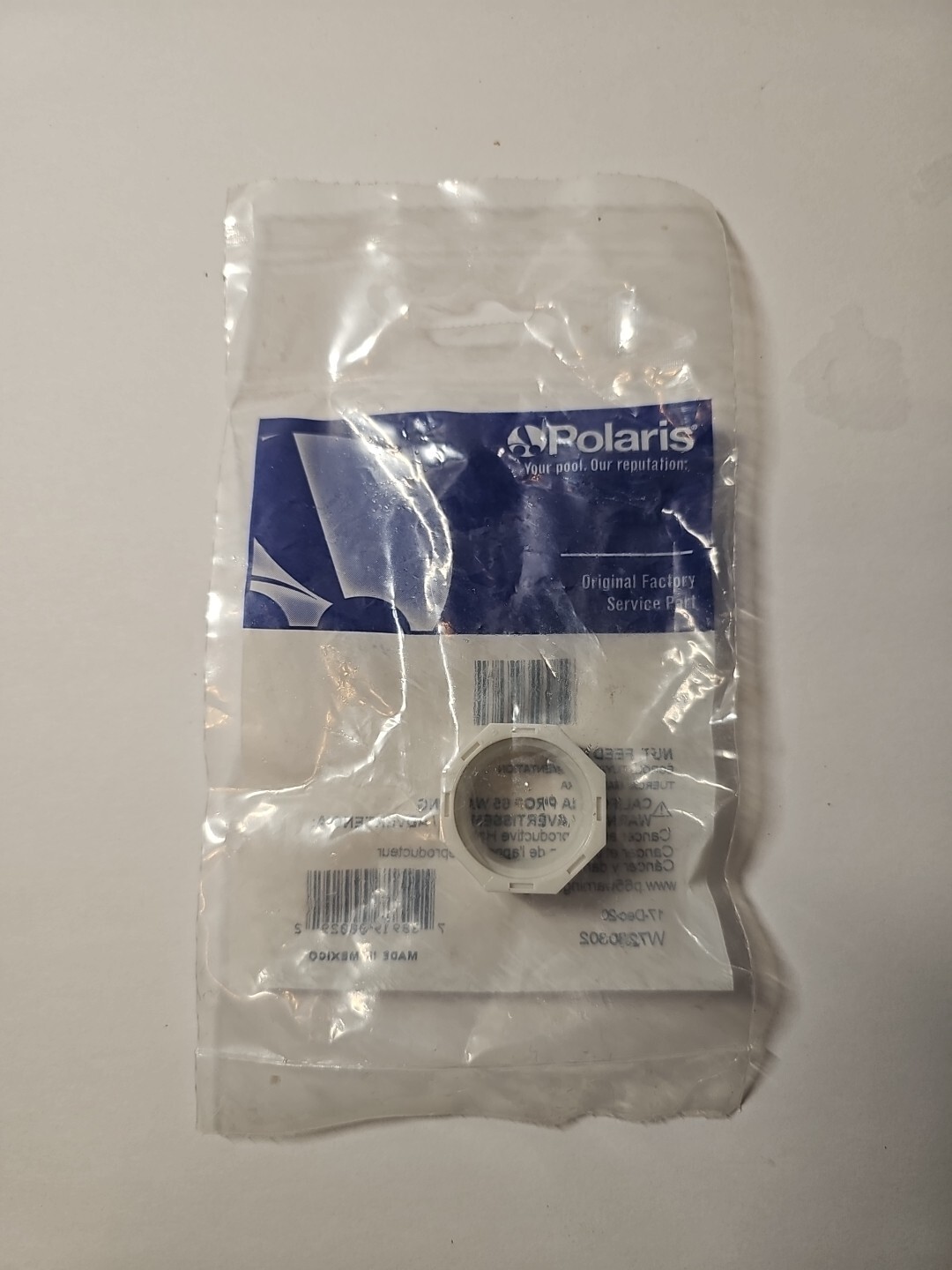 Polaris Cleaner D15 Feed Hose Nut 180 280 380 Genuine OEM New