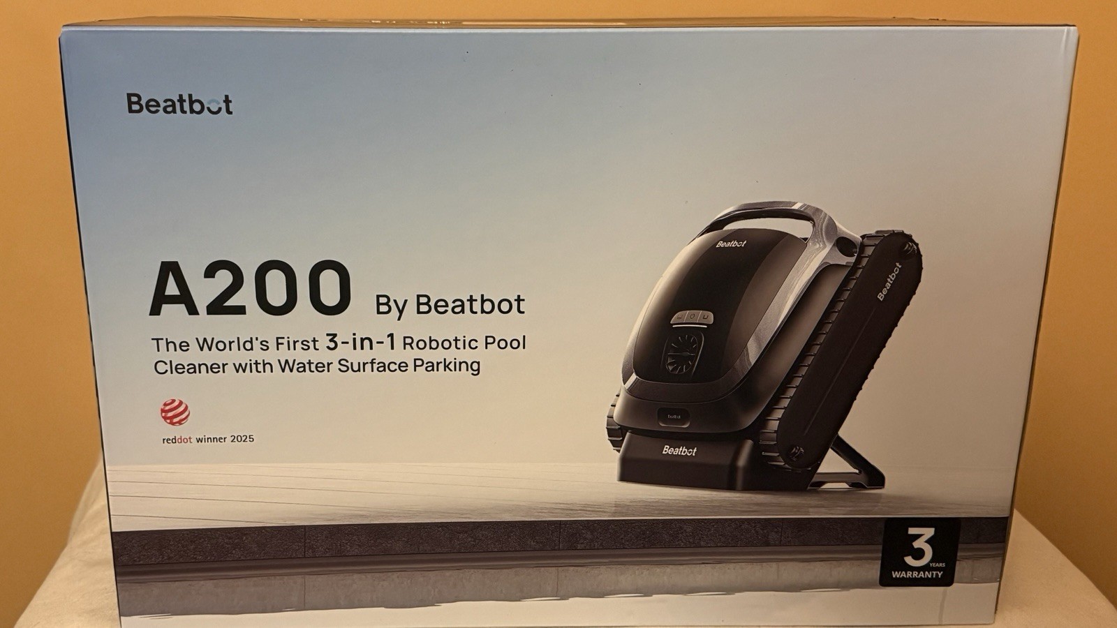 Beatbot A200 3-in-1 Robotic Pool Cleaner Black