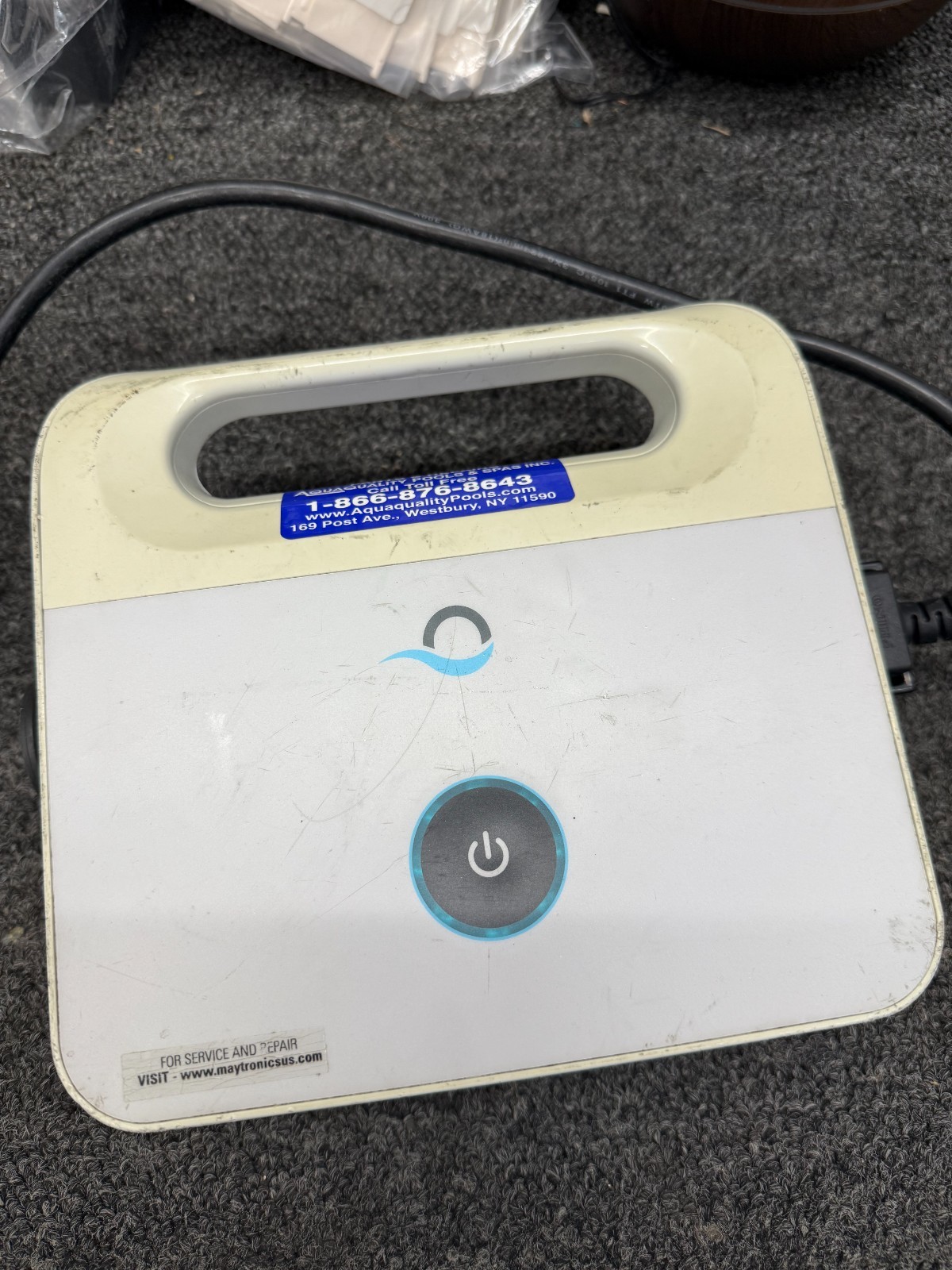MAYTRONICS / 99956034 DOLPHIN POWER SUPPLY INPUT 110-130VAC 50-60Hz 2A ( USED )