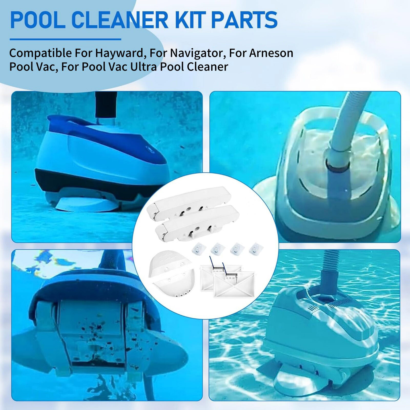Pool Cleaner Kit Fit For Arneson Pool Vac, For Pool Vac Ultra Pool Cleaner
