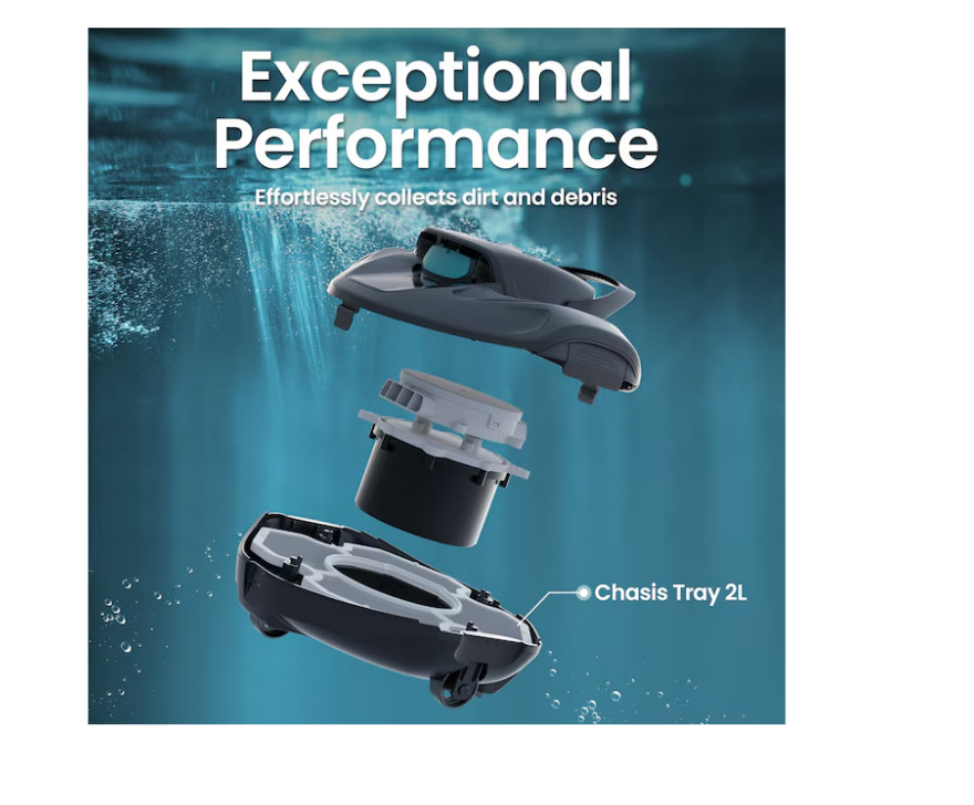 Aiper Scuba 800W Cordless 3.5-in Robotic Pool Vacuum