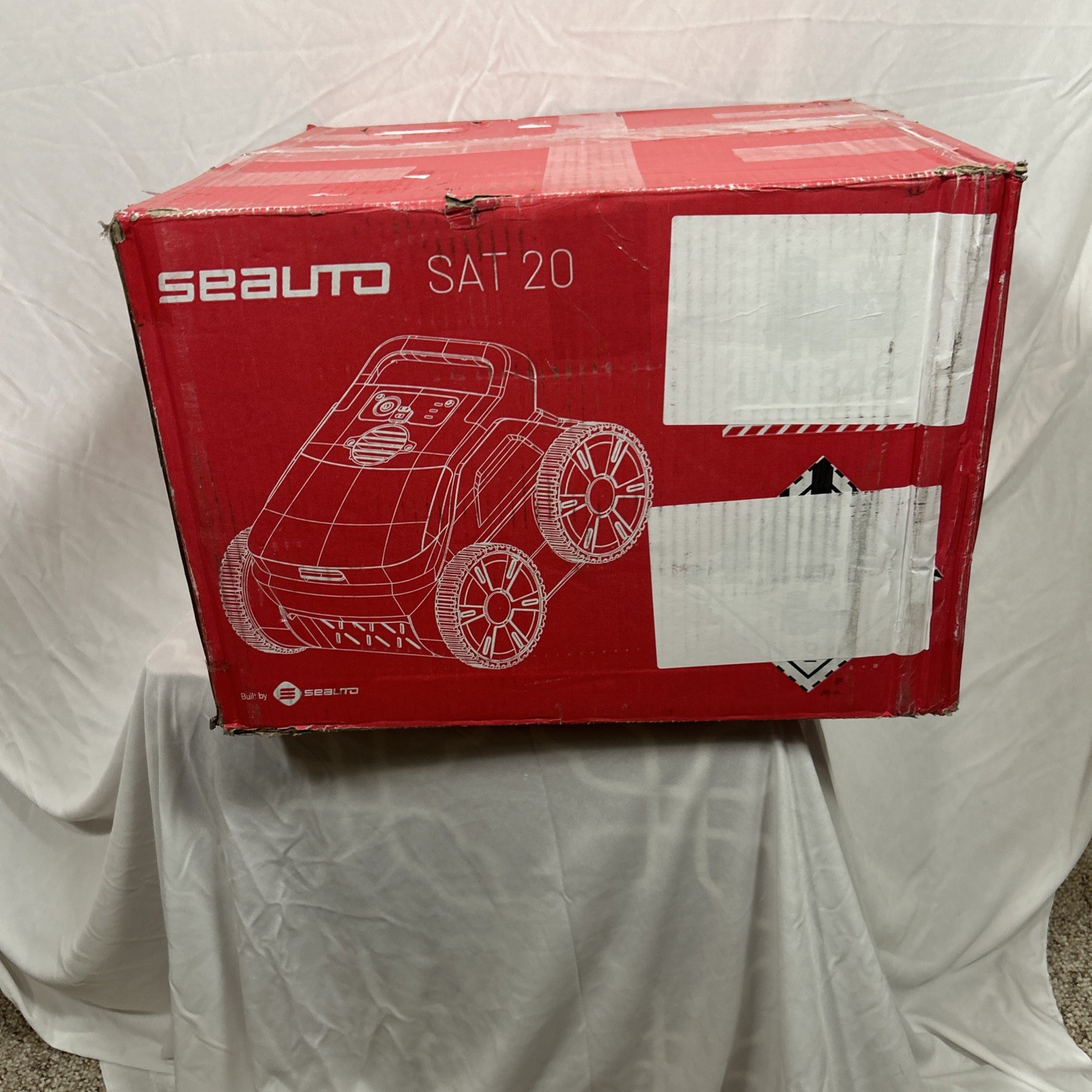 Seauto SAT20 Robotic Pool Cleaner Smart Navigation Wall Climbing New