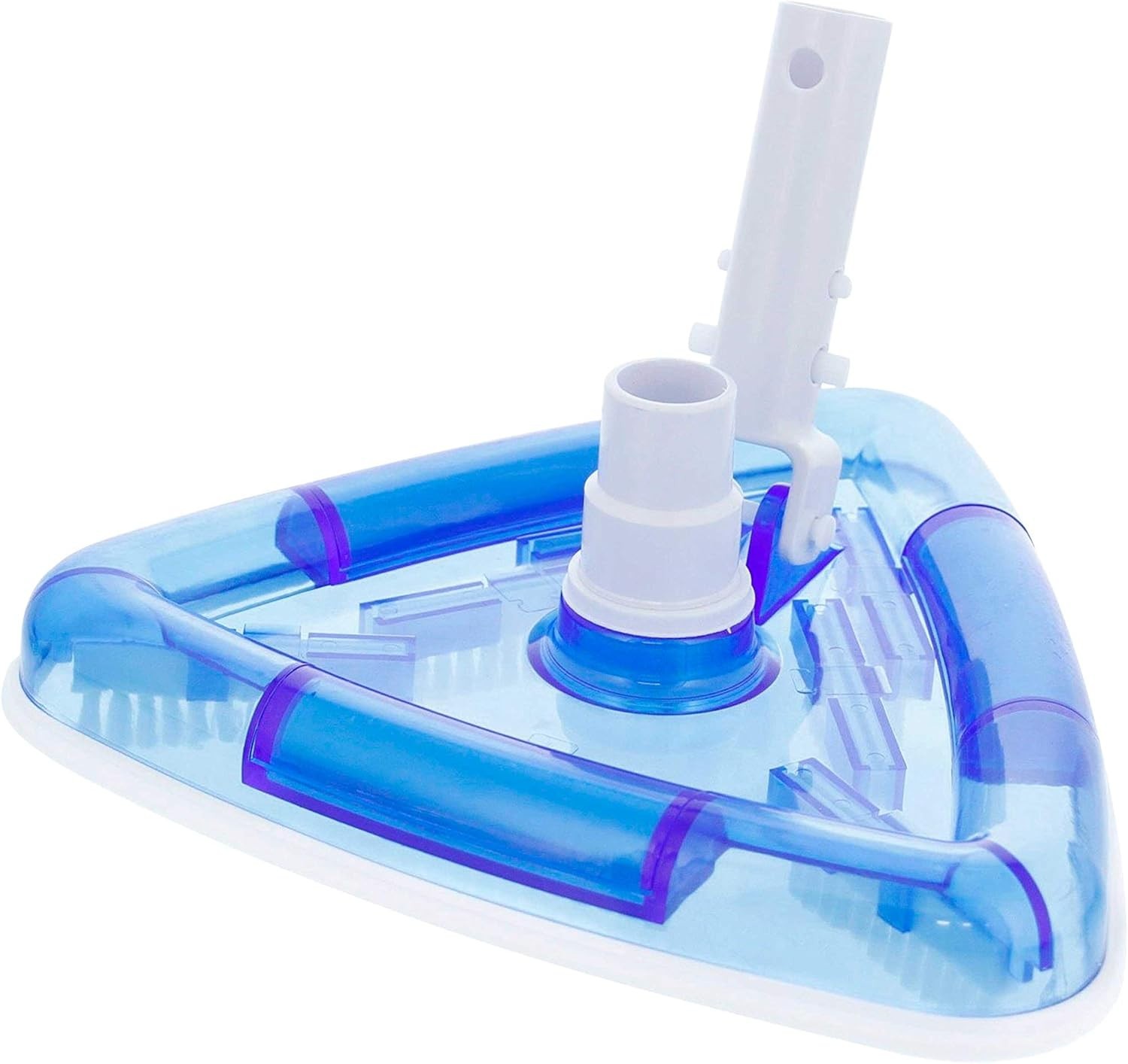 U.S. Pool Supply Weighted Transparent Triangular Pool Vacuum Head with Swivel…