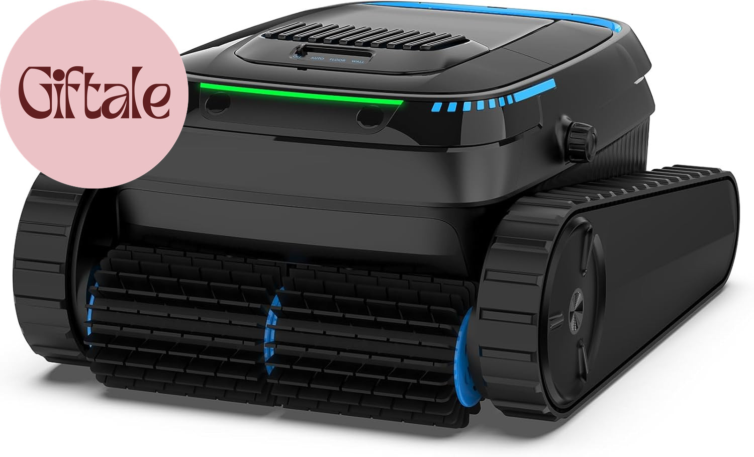 Robotic Pool Vacuum PC10, Cordless Pool Cleaner Robot for Inground & above Groun