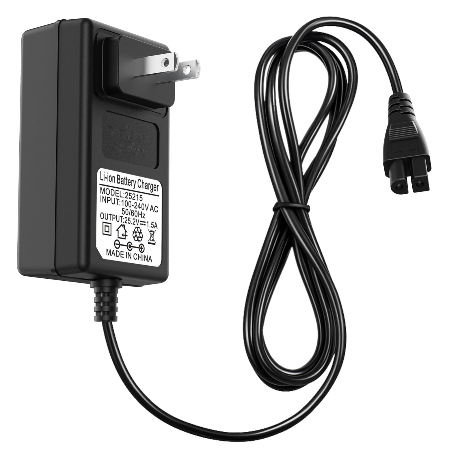 25.2V Charger Adapter for Robotic Pool Cleaner, Compatible with Cordless Vacuum