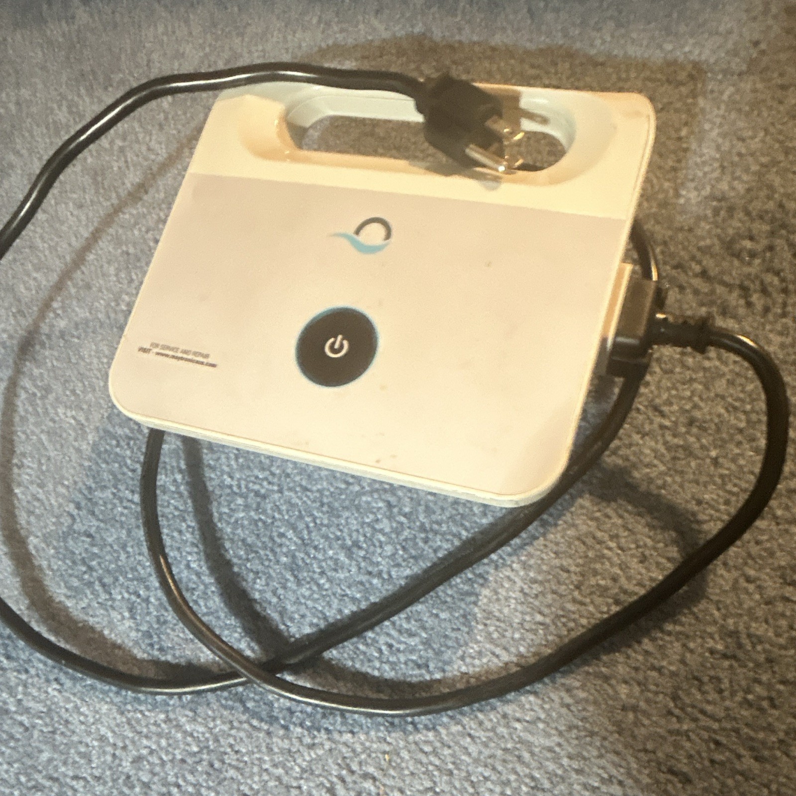 Pool Cleaner Power Supply Control Unit w/ Power Cord, White/Black