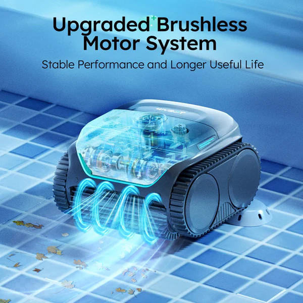 WYBOT C2 Cordless Robotic Pool Cleaner Pool Vacuum fr Inground Pools App Control
