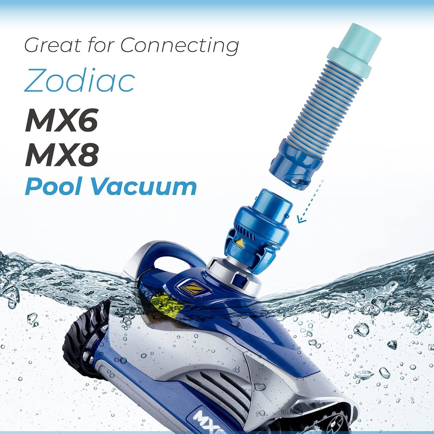 Durable Twist Lock Pool Vacuum Adapter for Baracuda and Zodiac