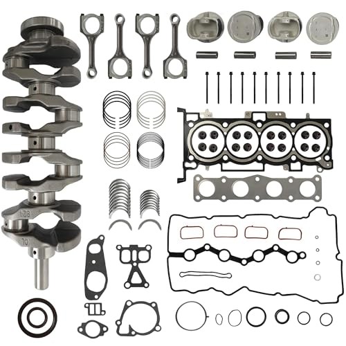 G4KE 2.4 Overhaul Rebuild Kit w/Crankshaft Pistons & Con-Rod Fit for Hyundai