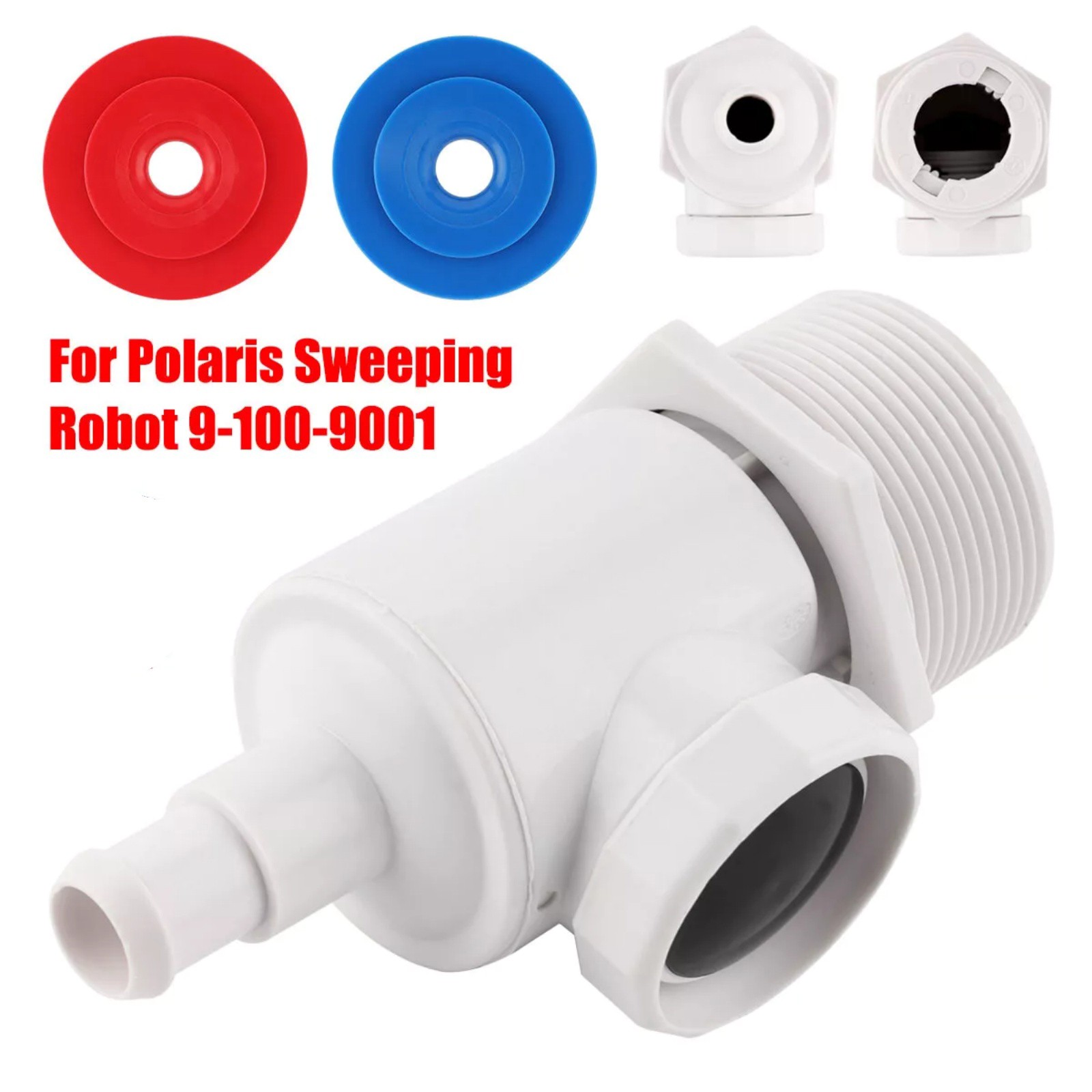 Pool Cleaner Universal Wall Fitting Connector 9-100-9001 For Polaris 180 280 380