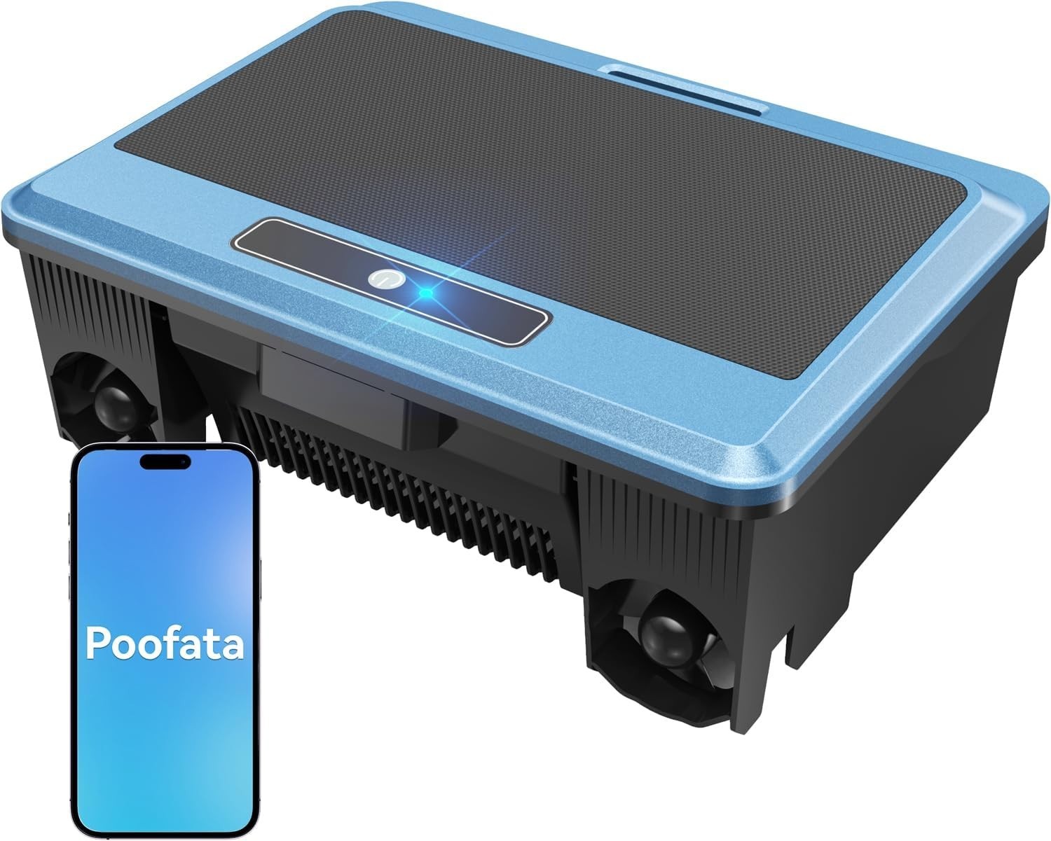 2026 Upgraded F1T Solar Powered Robotic Pool Skimmer Surface Cleaner with APP…
