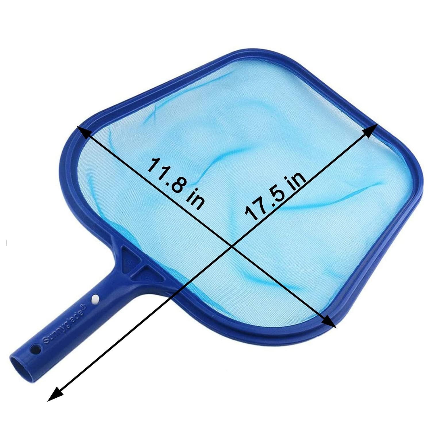 17.5×11.8in Pool Skimming Net Skimmer Pool Cleaning Supplies Pool Net Tool