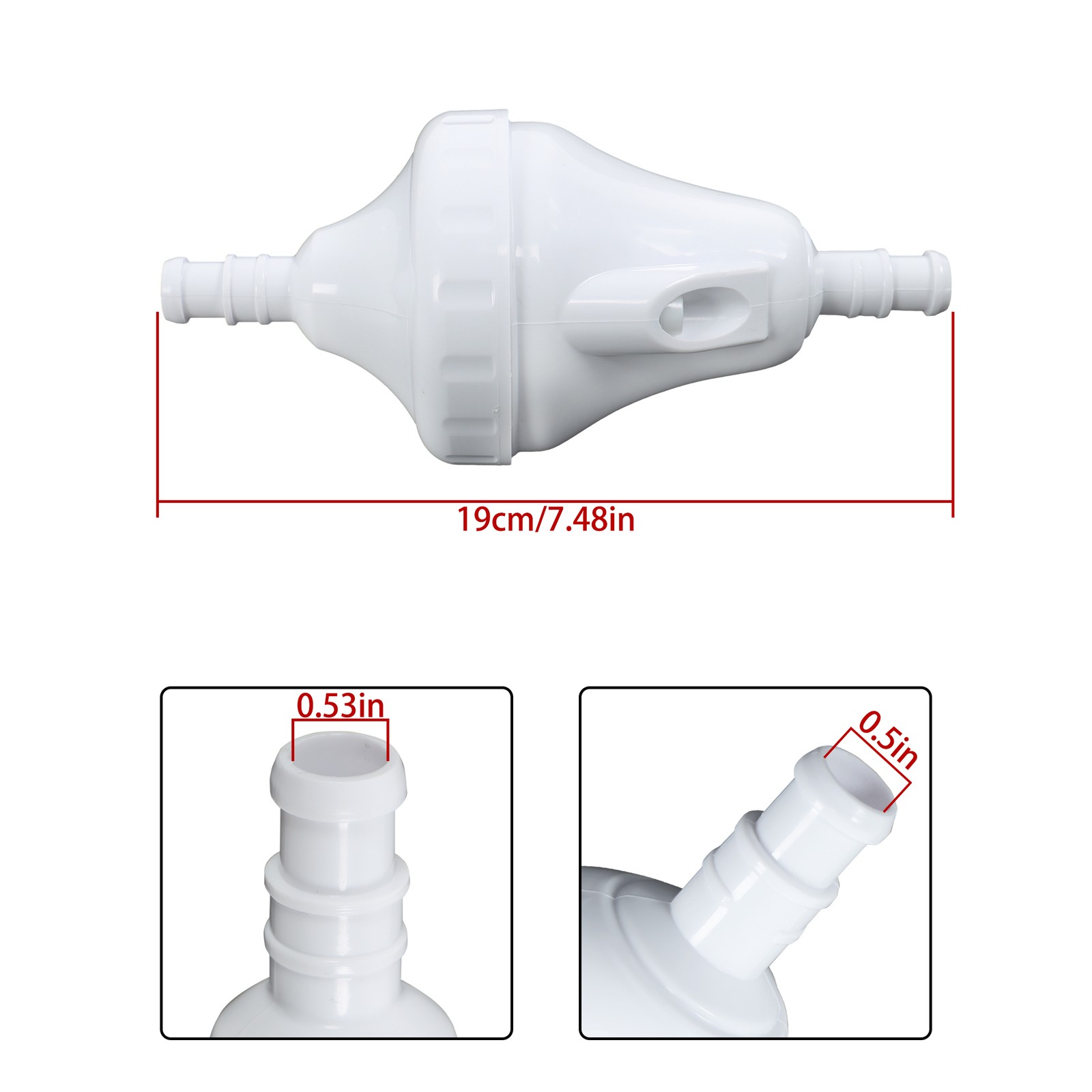 G52 backup valve, pool cleaner part, replacement for Polaris 180,280,380,480