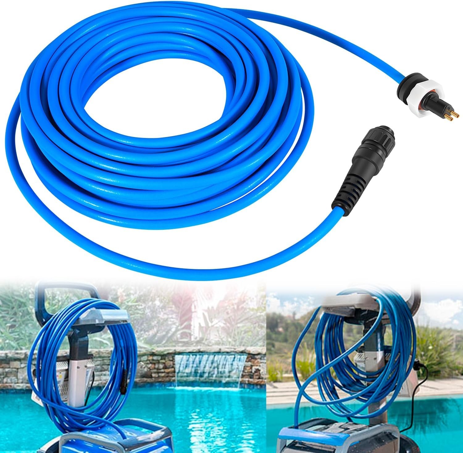 60 FT 99958903-DIY 2 Wire Cable Replacement for Dolphin Pool Cleaner Active 20