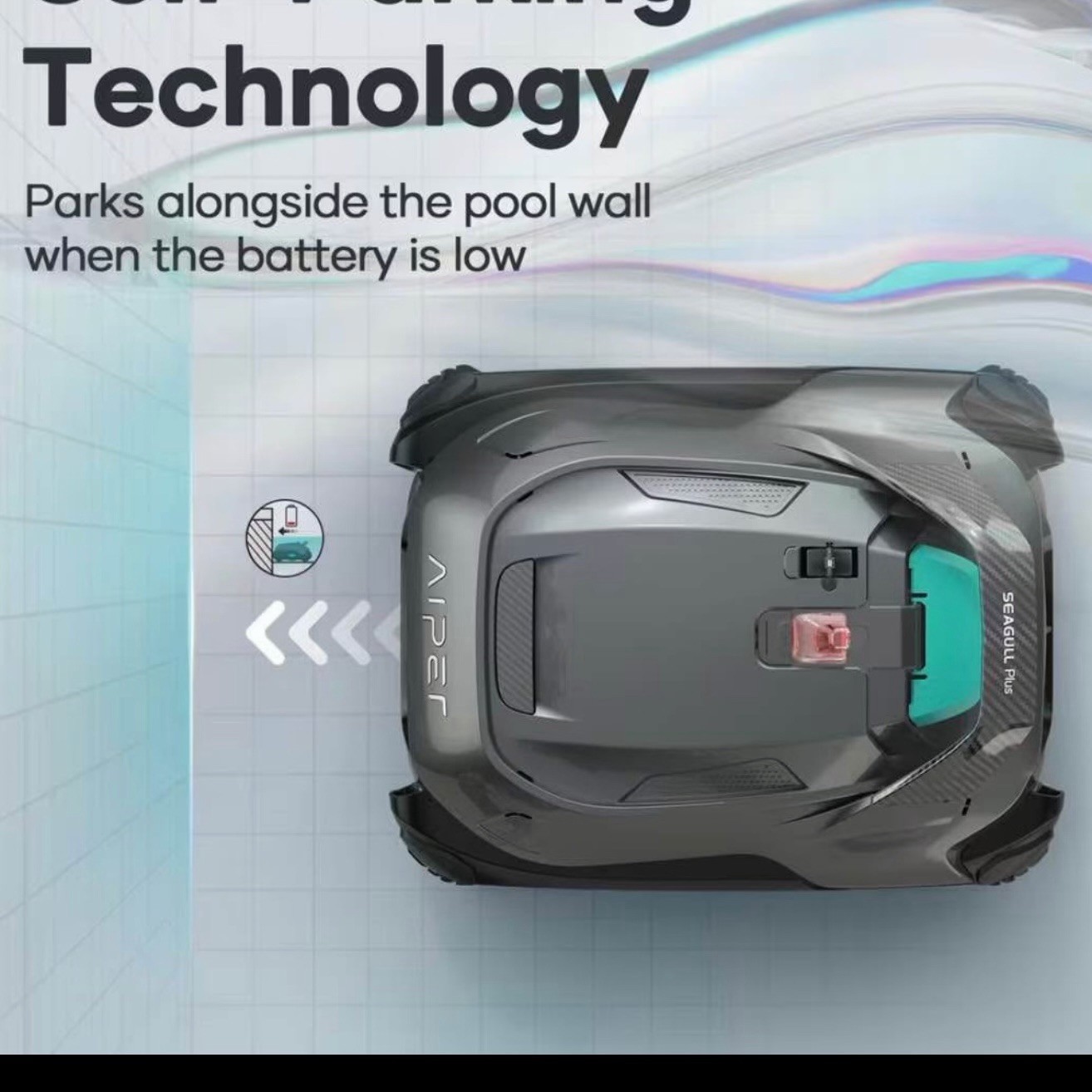 NEW Aiper Seagull Plus for Above Ground Pool Cordless Robotic Pool Cleaner