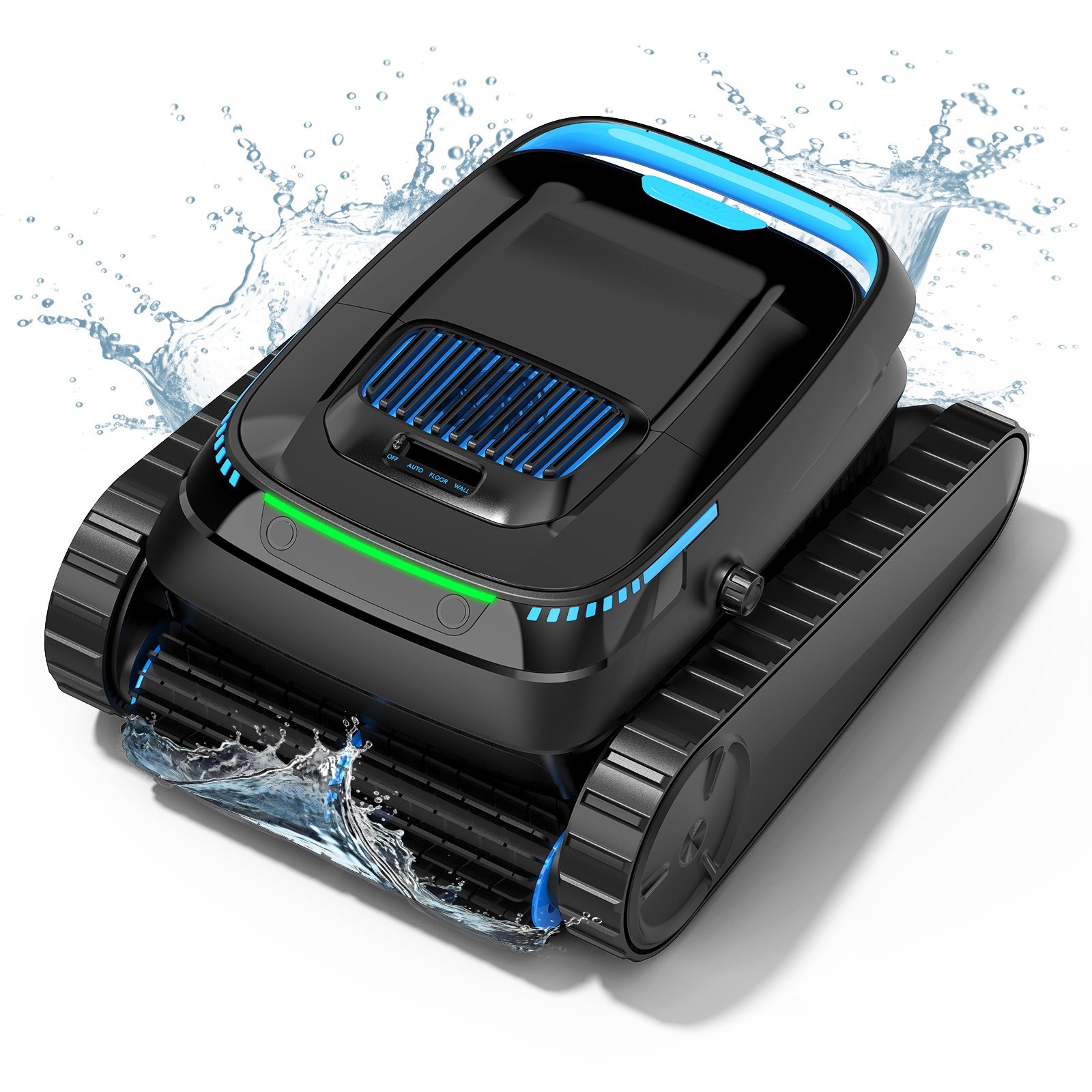 AIRROBO CP20 Wall Climbing Pool Robot for Floor Walls and Waterline, 120Min 4L