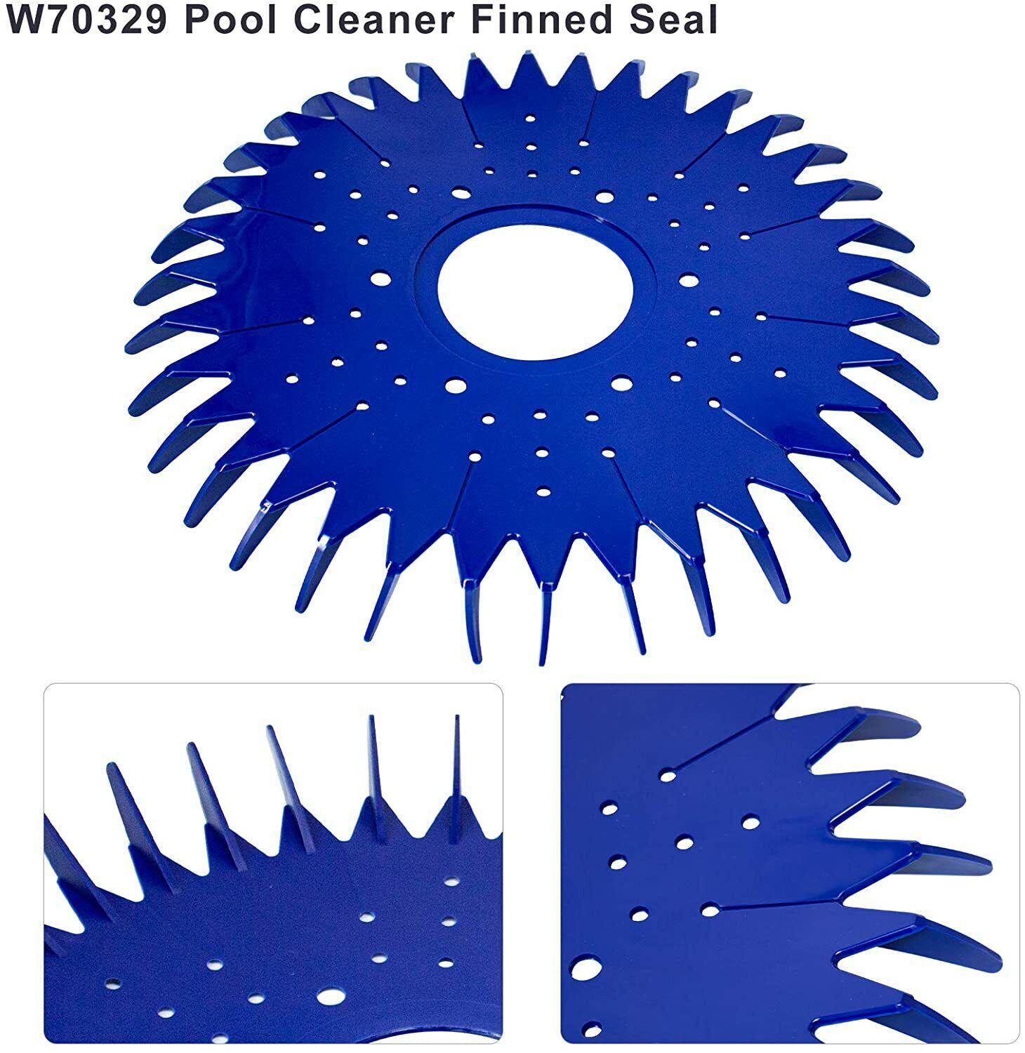 4 Pieces For Baracuda Pool Cleaner W70329 Finned Seal W69698 Diaphragm Foot Pad